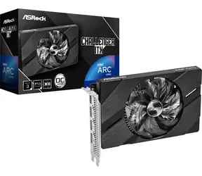 ASRock Intel Arc A380 Challenger ITX 6GB OC / 2250 MHz / 6GB GDDR6 / 96-bit / 1xHDMI + 3x DP