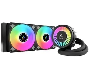ARCTIC Liquid Freezer III - 240 A-RGB černá / 2x 120mm / 22.5 dB @ 2000 RPM / 48.8 CFM / AMD + Intel 