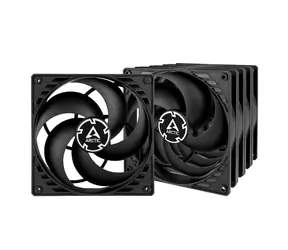 ARCTIC P8 PWM PST černá 5 ks / 80mm / FDB / 3000 RPM / 23.4 CFM / 4-Pin