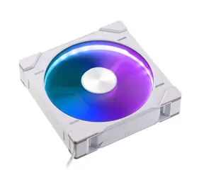 PHANTEKS D30 PWM Reverse Airflow D-RGB bílá / 140mm / Hydrodynamic Bearing / 1800 RPM / 71.7 CFM / 4-Pin + 3-Pin