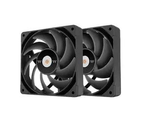 THERMALTAKE TOUGHFAN 14 Pro černá 2ks / 140mm / Hydraulic Bearing / 2000 RPM / 119.6 CFM / 4-Pin PWM