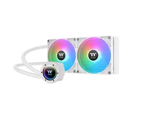 THERMALTAKE TH280 V2 ARGB bílá / 2x 140mm / Hydraulic Bearing / 1800 RPM / 84.3 CFM / RGB / AMD + Intel