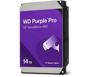 WD Purple Pro 14TB / HDD / 3.5" SATA III / 7 200 rpm / 512MB cache / 5y / pro NAS