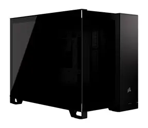 Corsair 2500X černá / mATX / 2x USB-C 3.2 / 1x USB-A 3.2 / bez zdroje / průhledná bočnice