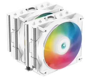 DEEPCOOL AG620 ARGB bílá / 2x 120mm / Hydro Bearing / 29.4 dB @ 1850 RPM / 67.88 CFM / AMD + Intel