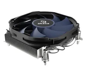 AKASA Alucia H4i / 1x 92mm / Ball Bearing / 35.8 dB @ 3600 RPM / 40 CFM / Intel 