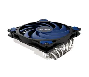 AKASA Alucia H6LS / 1x 120mm / Hydro Dynamic Bearing / 31.5 dB @ 2000 RPM / 41.59 CFM / AMD + Intel