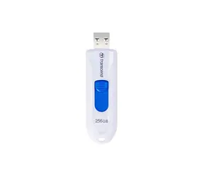 Transcend JetFlash 790W 256GB bílo-modrá / Flash disk / USB 3.1 Gen1