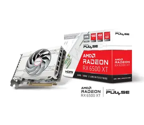Sapphire PULSE RX 6500 XT ITX PURE 4G / 2685-2825 MHz / 4GB GDDR6 / 64-bit / 1x HDMI + 1x DP / 400W (6)
