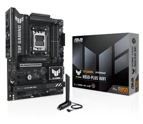 ASUS TUF GAMING B850-PLUS WIFI / B850 / 4x DDR5 / 1x 2.5GLAN / Wi-Fi 7 / ATX