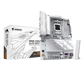 GIGABYTE B850 AORUS ELITE WIFI7 ICE / B850 / 4x DDR5 / 1x 2.5GLAN / Wi-Fi 7 / ATX
