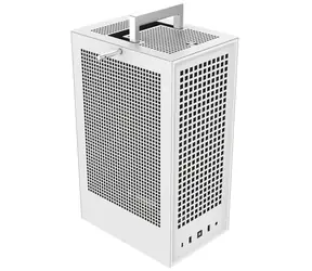 Hyte Revolt 3 bílá / mITX / 2x USB-A 3.0 / 1x USB-C 3.1 / bez zdroje / madlo na přenášení