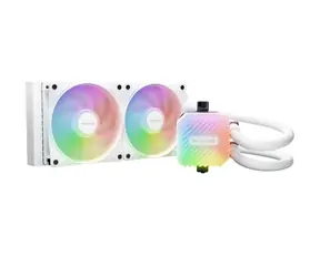 be quiet! Light Loop AiO ARGB bílá / 2x 120mm / Rifle Bearing / 34.9 dB @ 2100 RPM / 61.8 CFM / Intel + AMD