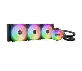 be quiet! Light Loop AiO ARGB černá / 3x 120mm / Rifle Bearing / 34.9 dB @ 2100 RPM / 61.8 CFM / Intel + AMD