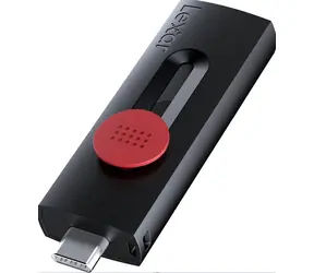 Lexar 64GB JumpDrive D300 černá / Flash Disk / USB-A 3.2 / USB-C 3.2
