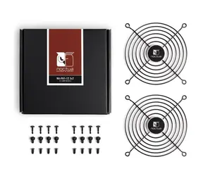 Noctua NA-FG1-12 Sx2 (2ks) černá / Mřížka pro ventilátor / 120 mm