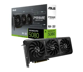 ASUS PRIME GeForce RTX 5080 16GB / 2617MHz / 16GB GDDR7 / 256-bit / 1x HDMI + 3x DP / 850W (16)