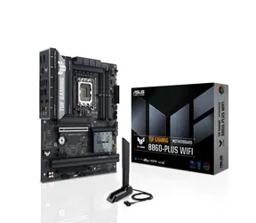 ASUS TUF GAMING B860-PLUS WIFI / B860 / LGA 1851 / 4x DDR5 / PCIEx 16 / 2.5GLAN / Wi-Fi / ATX