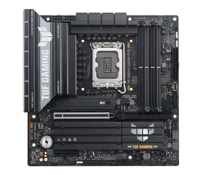 ASUS TUF GAMING B860M-PLUS / B860 / LGA 1851 / 4x DDR5 / PCIEx 16 / 2.5GLAN / mATX