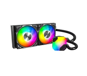 Montech Hyper Flow ARGB černá / 2x 120mm / 29.1 dB @ 2100 RPM / 76.2 CFM / AMD + Intel