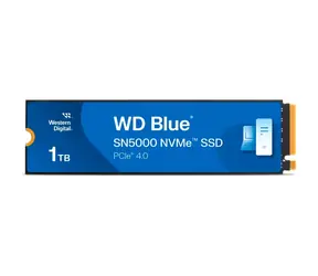 WD Blue SN5000 M.2 PCIe NVMe 1TB / M.2 SSD 2280 / PCIe Gen4 x4 / R: 5150MBps / W: 4900MBps / 5y