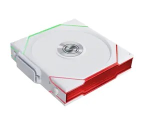 Lian Li UNI FAN TL Wireless Fan bílá / 120mm / Fluid Dynamic Bearing / 33 dB @ 2600 RPM / 90.1 CFM / ARGB / 4-Pin PWM