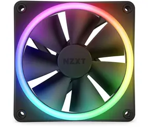 NZXT F120 RGB DUO černá / 120mm / Fluid Dynamic Bearing / 29 dB @ 1800 RPM / 48.58 CFM / 4-Pin PWM