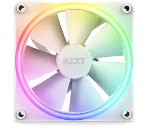NZXT F120 RGB DUO bílá / 120mm / Fluid Dynamic Bearing / 29 dB @ 1800 RPM / 48.58 CFM / 4-Pin PWM