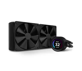 NZXT Kraken Elite 280 černá / 2x 140mm / Fluid Dynamic Bearing / 32.1 dB @ 1500 RPM / 99.68 CFM / AMD + Intel