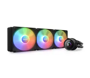 NZXT Kraken RGB 360 černá / 3x 120mm /  Fluid Dynamic Bearing / 33.88 dB @ 1800 RPM / 78.86 CFM / AMD + Intel