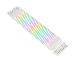 Kolink Umbra Radiant ARGB 24-Pin Kabel pro základní desku bílá / 240mm