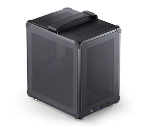Jonsbo C6-ITX černá / mITX / 1x USB-A / 1x USB-C / bez zdroje