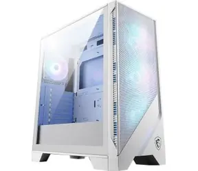 MSI MAG FORGE 320R AIRFLOW bílá / ATX / 2x USB-A 3.2 / 4x 120mm ARGB / průhledná bočnice / bez zdroje