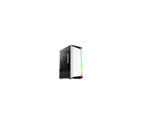 Aerocool Bionic černo-bílá / ATX / 2x USB-A 3.0 / 1x USB-A 2.0 / 1x 120mm / bez zdroje / průhledná bočnice 