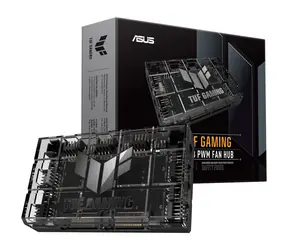 ASUS TUF Gaming ARGB Controller / 6x 4-Pin pro ventilátory / 6x 3-Pin ARGB / 2x SATA pro napájení / RGB osvě