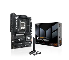 ASUS TUF GAMING B650E-PLUS WIFI / AMD B650 / DDR5 / SATA III RAID / USB / 2.5GLAN / M.2 / sc.AM5 / ATX