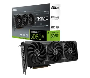 Asus PRIME GeForce RTX 5060 Ti OC 16GB / 2647MHz / 16GB GDDR7 / 128-bit / 1x HDMI + 3x DP / 550W (8)