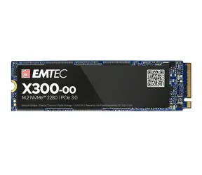 EMTEC X300 512GB / SSD / M.2 2280 / PCle Gen3 / čtení: 3000MBs / zápis: 2500MBs