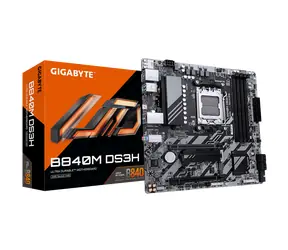 GIGABYTE B840M DS3H / B840M / AM5 / 4x DDR5 / PCIEx16 / 2.5 GLAN / mATX