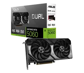 ASUS DUAL GeForce RTX 5060 OC 8GB / 2565MHz / 8GB GDDR7 / 128-bit / 1x HDMI + 3x DP / 550W (8)