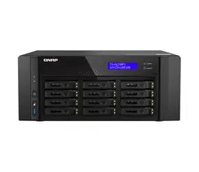 QNAP TS-h1290FX-7302P-128G / 12x HDD / AMD 7302P 3.3 GHz / 128 GB DDR4 / 3.5" SATA / 2x2.5GLAN
