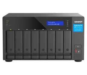 QNAP TVS-h874X-i9-64G / Intel Core i9 / 64GB DDR4 / 8x3.5" SATA III + 2x M.2 2280 / 2x 2.5GLAN / 2x 10GLAN