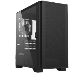 Montech AIR 100 LITE černá / Micro ATX / 3x USBA / 2x 120mm / bez zdroje / průhledná bočnice