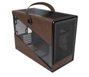 Montech Heritage černá / Micro ATX / 2x USBA / 1x USB-C / bez zdroje / průhledná bočnice