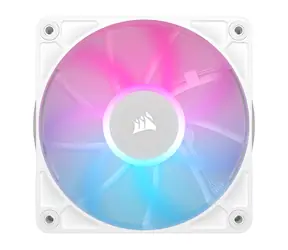 Corsair iCUE LINK RX120 RGB bílá / 120 mm / 36 dB @ 2100 RPM / 74 CFM / PWM