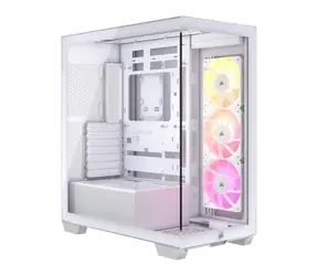Corsair 3500X ARGB bílá / ATX / 2x USB-A 3.2 / 1x USB-C 3.2 / 3x 120mm / BTF / bez zdroje / průhledná bočnice 