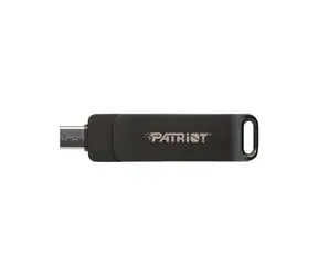 Patriot RAGE R550 1TB černá / Flash Disk / USB 3.2 / USB-A / USB-C / Přenosová rychlost až 100 MBs