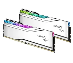 G.Skill Trident Z5 Royal RGB 32GB (2x16GB) 7600Mhz stříbrná / CL36-46-46-121 / DIMM / Non-ECC / XMP 3.0