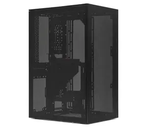 Ssupd Meshroom S V2 černá / mITX / 2x USB-A 3.0 / 1x USB-C 3.1 / Riser kart 5.0 / bez zdroje 
