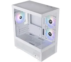 Thermaltake View 170 TG ARGB bílá / mATX / 2x USB-A 3.2 / 3x120mm / bez zdroje / průhledná bočnice 